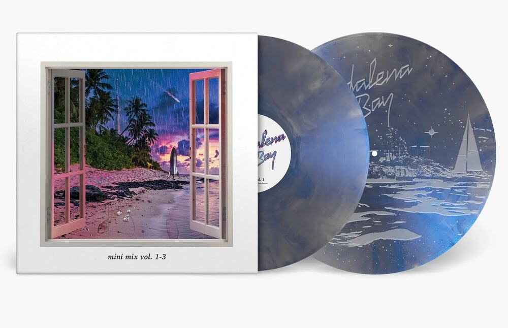 Magdalena Bay Mini Mix Vol 1-3 Vinyl LP Iridescent Blue Etching Sealed New